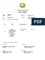 Course Outline: Yllana Bay View College