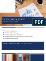 Project Management Chap 6, 7, 8 Presentation