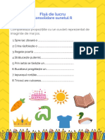 Consolidare Sunetul R Propozitii 1 PDF