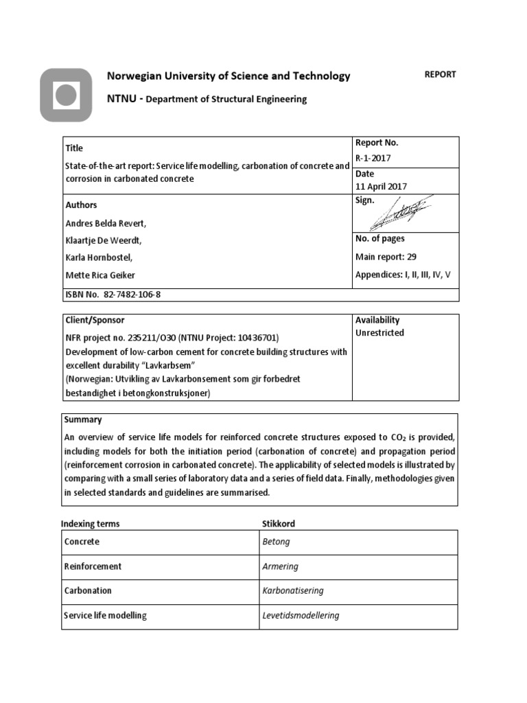 Modeling Service Life Of Reinforced Concrete Structures Exposed To