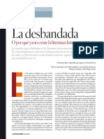 GUERRERO, Gustavo - La desbandada o por qué ya no existe la literatura latinoamericana.pdf