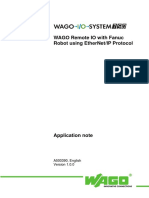 Wago Remote Io With Fanuc Robot Using Ethernet/Ip Protocol: A500390, English