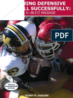 Coaching Defensive Football Successfully - Vol. 5 - Blitz Package by Denny M. Burdine (2011)