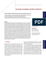 A Review of Operational Energy Consumption Calculation Method For Urban Buildings