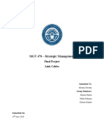 MGT 470 - Strategic Management: Final Project Link Cables