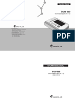 BCM-600 Manual (Eng) ECG PDF