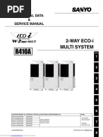 Technical Data & Service Manual: Outdoor Model No. Product Code No. Applicable Indoor Model No. V/ø/Hz