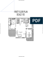 First Floor Plan SCALE:1:50: Master Bedroom