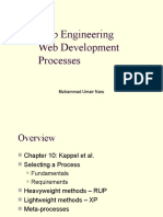 Web Engineering Web Development Processes: Muhammad Umair Naru
