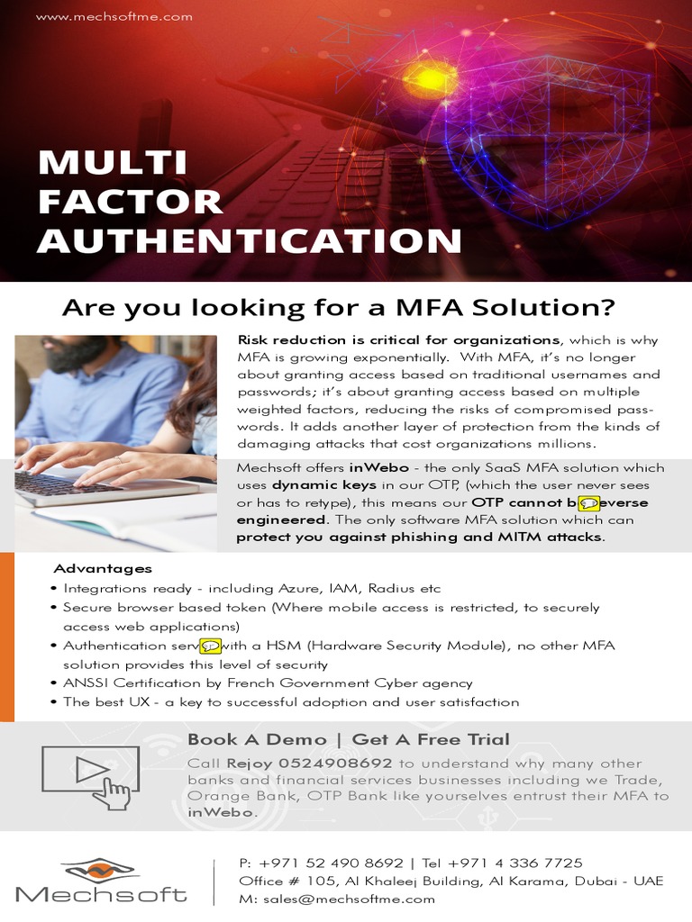 Secure MFA Solutions for Organizations | PDF