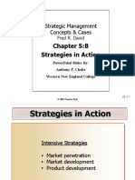 Chapter 5:B Strategies in Action: Strategic Management Concepts & Cases