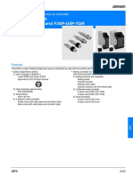 E3FS Series With F3SP-U3P-TGR and F3SP-U5P-TGR: Safety Single Beam Sensor & Controller