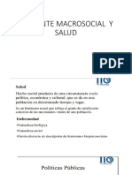 diapositivas AMBIENTE MACROSOCIAL Y SALUD