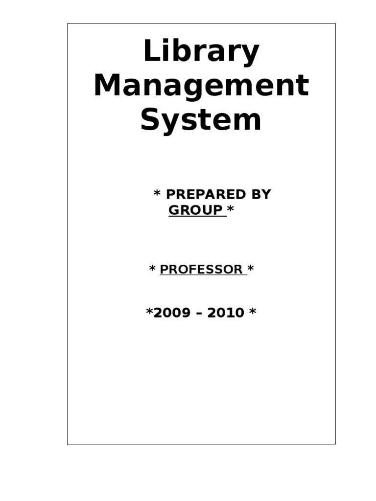 Library-Management-System-project | PDF | Software Testing | System