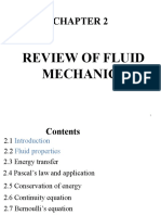 Review of Fluid Review of Fluid Mechanics
