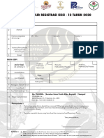 Formulir Pendaftaran KKSI 12 2020 PDF