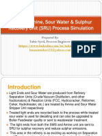 Refinery Amine, Sour Water, SRU HYSYS Simulation.pdf