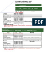 2016 Calendario Academico SEMANAS PDF