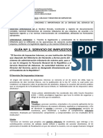 El SII, encargado de la fiscalización tributaria