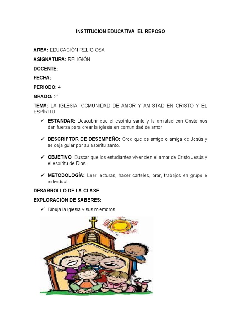 La Iglesia: Comunidad de Amor en Cristo | PDF | Ciencia y matemáticas ...