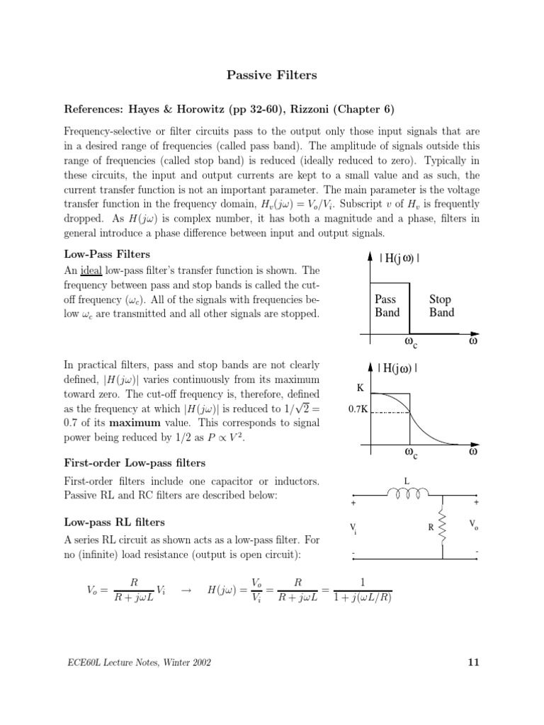 Filter Design Pdf _ Chapter 4 Analog Filter Design – JSDXNJ