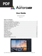 AuroraHDR2018 User Manual - 12 PDF