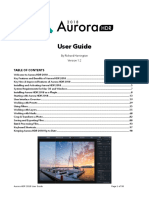 AuroraHDR2018 User Manual - 12 PDF