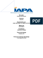 Practica Viii, de Derecho de Las Personas y La Familia