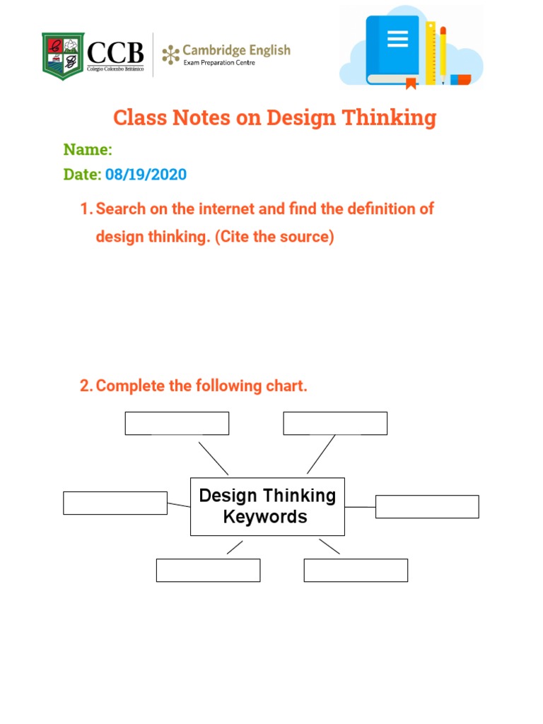 Design Thinking Class Notes Summary | PDF