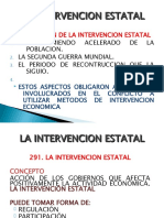 La Intervención Estatal