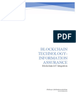 Blockchain Technology-Information Assurance