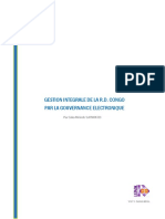 Gestion de La RD Congo Par La Gouvernance Electronique