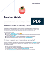 Teacher Guide: What Does It Mean To Be A Classdojo Teacher?