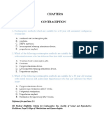 Contraception: E. Sterilization by Laparotomy After 6 Weeks