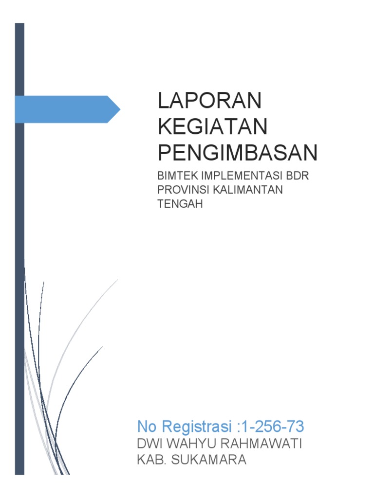 Laporan Kegiatan Pengimbasan Docx