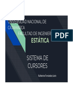 Estatica - Sistema de Cursores - Sesión 1 PDF