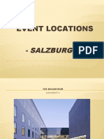 Event Locations: - Salzburg