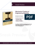 Mechanical Testing of Engineering Materials Sneak Preview