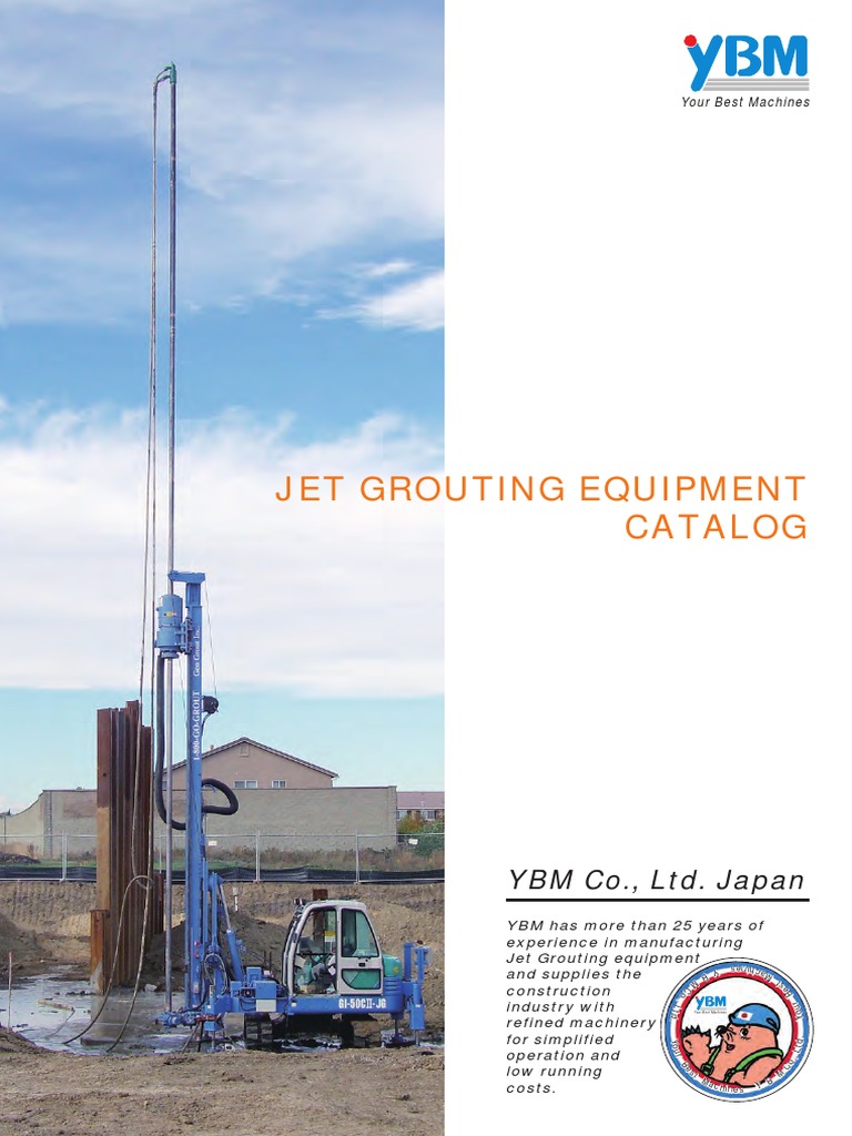 YBM Jet Grouting Equipment Overview | PDF | Valve | Nozzle