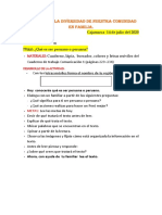 Actividad de Comunicación 14 de Julio