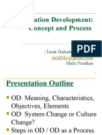 Organization Development: Concept and Process