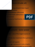 Crude Oil vs Solar Power: A Comparison