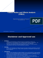 Failure Modes and Effects Analysis (FMEA)