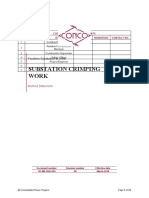 Substation Crimping Work MS