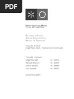 Análise Granulométrica - Relatório