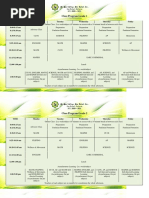 New Normal Class Program Grades 1-6 (Elementary)