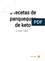 5 Recetas de Panqueques de Keto