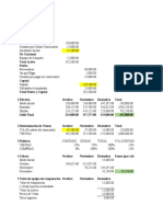 Balance General y Estados Financieros