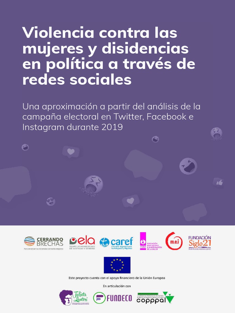 Violencia de género en redes sociales | PDF | La violencia contra las ...