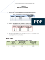 TALLER #3 Análisis de Cloruros PDF